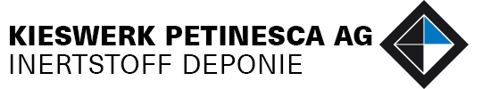 Kieswerk Petinesca AG. Innertstoff Deponie. Postfach 110, 2557 Studen, Bern. Tel. 032 373 13 23. Seit 1947.